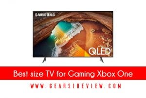 Best size TV for Gaming Xbox One